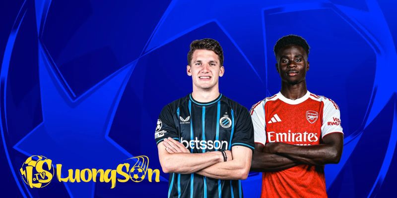 Chiến thuật vs đội hình chuẩn bị của Club Brugge vs Arsenal 