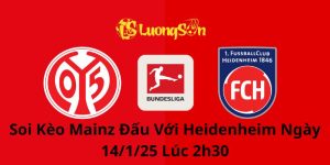 Soi Kèo Mainz Đấu Với Heidenheim Ngày 14/1/25 Lúc 2h30